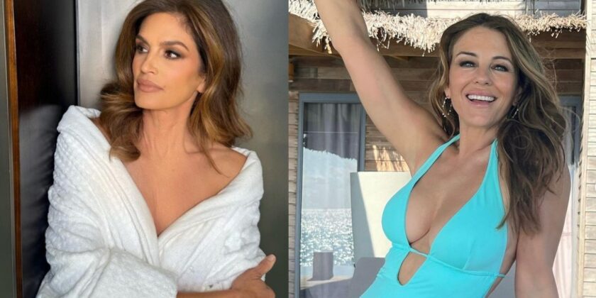 Magre e in super forma come Cindy Crawford ed Elisabeth Hurley