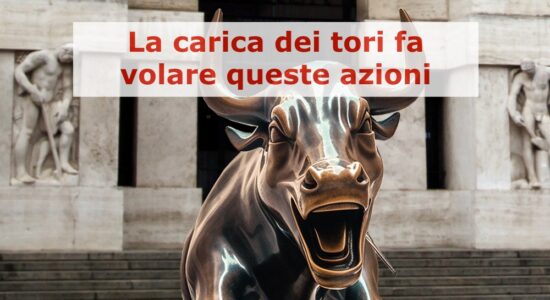 Azioni che hanno chiuso la settimana in forte rialzo