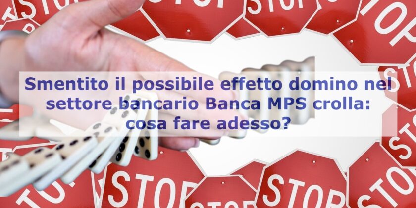 Dopo potrebbe condurre il crollo delle quotazioni di Banca MPS?