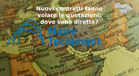 Nonostante il rialzo le azioni Maire Tecnimont sono ancora impostate al ribasso