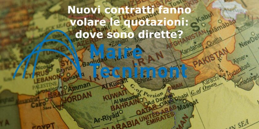 Nonostante il rialzo le azioni Maire Tecnimont sono ancora impostate al ribasso