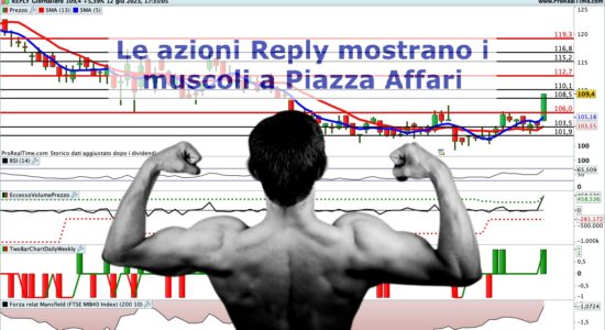Forte rialzo per le azioni Reply che potrebbero continuare a salire