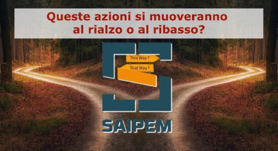 Le azioni Saipem sono ancora indecise sulla direzione da intraprendere