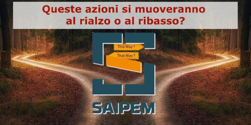 Le azioni Saipem sono ancora indecise sulla direzione da intraprendere
