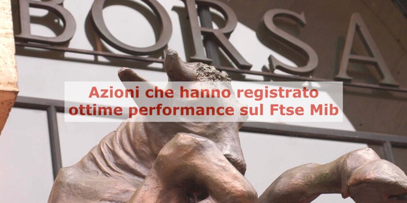 Telecom Italia e Unicredit hanno svettato sul Ftse Mib con performance superiori al 3%