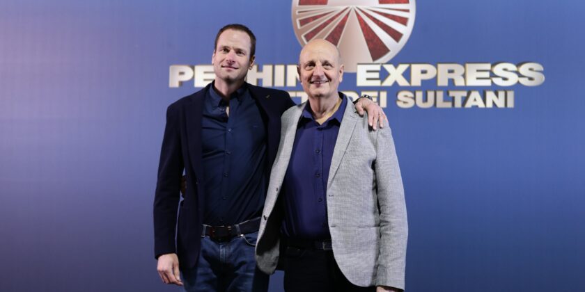 Alex Schwazer (a sinistra) nella foto con Bruno Fabbri-proiezionidiborsa.it