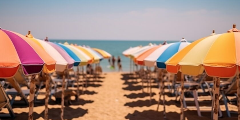 Andare in Romagna in spiaggia e spendere poco di ombrellone-proiezionidiborsa.it