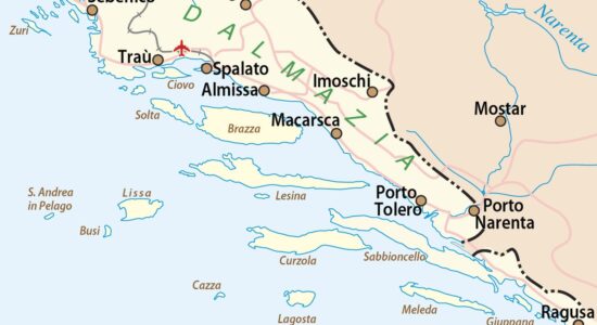 Una notte in Croazia a soli 32 euro- Dalmazia- Croazia meridionale-foto da wikipedia-Autore MacMoreno