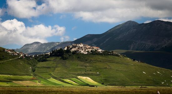 Uno spettacolo naturale emozionante a luglio-Castelluccio di Norcia-foto da wikipedia Autore Enrico Strocchi