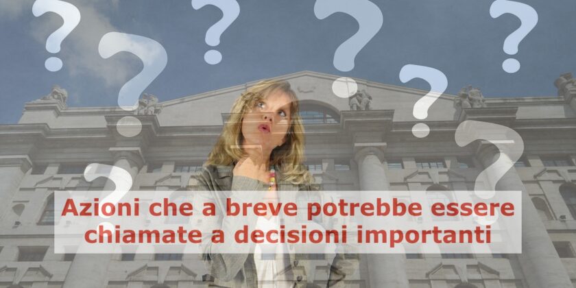Le azioni ACEA a breve potrebbero avere la chance di invertire al rialzo
