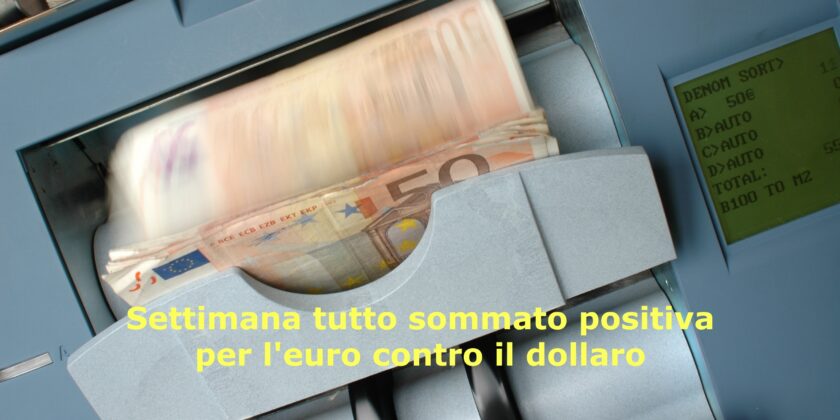 Con un colpo di reni nell'ultima seduta della settimana l'euro chiude al rialzo contro il dollaro
