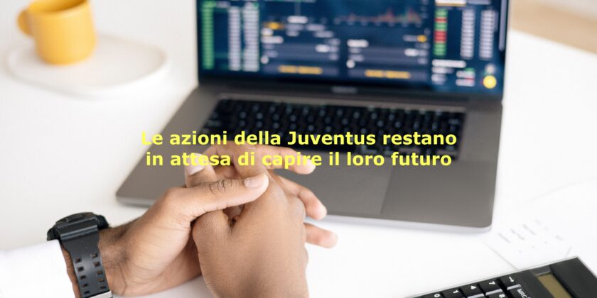 Seduta sulle montagne russe per le azioni Juventus