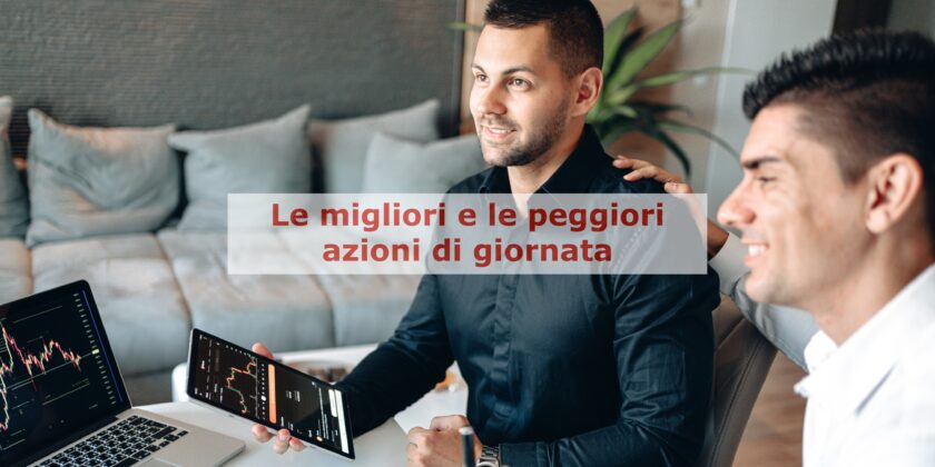 Leonardo e Moncler continuano al rialzo e al ribasso, rispettivamente