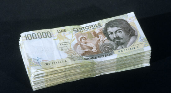 Biglietto delle vecchie 100.000 lire-proiezionidiborsa.it