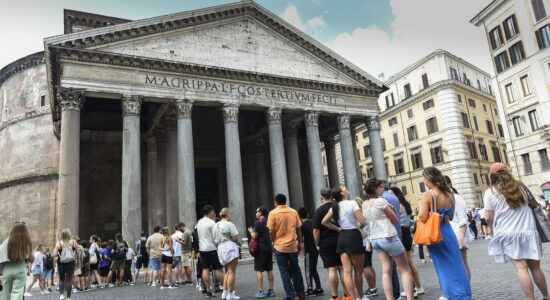 Costo ingresso al Pantheon-Foto da imagoeconomica