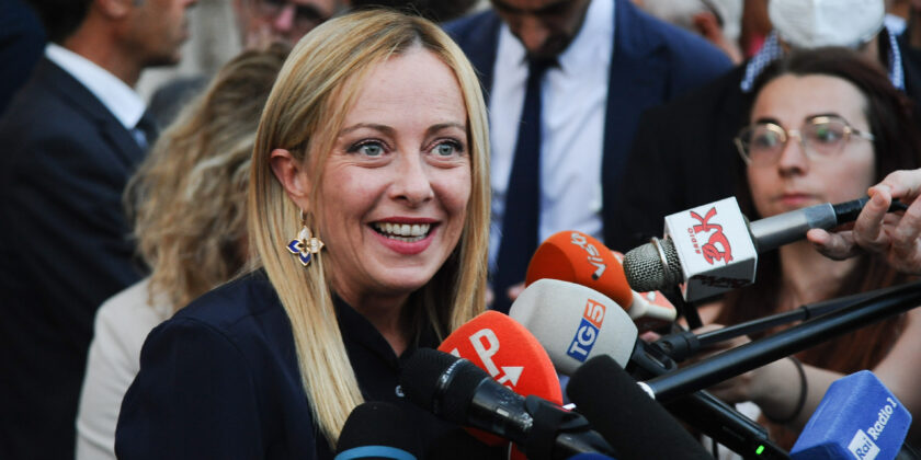 Dove trascorre le vacanze Giorgia Meloni-Foto da imagoeconomica