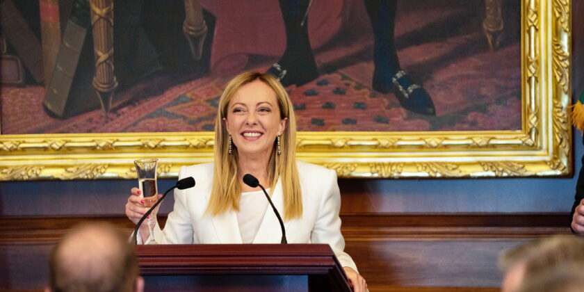Il Premier Giorgia Meloni-Foto da imagoeconomica