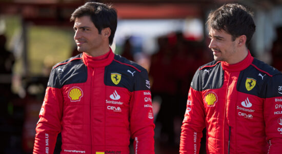 Leclerc e Sainz-Foto da imagoeconomica