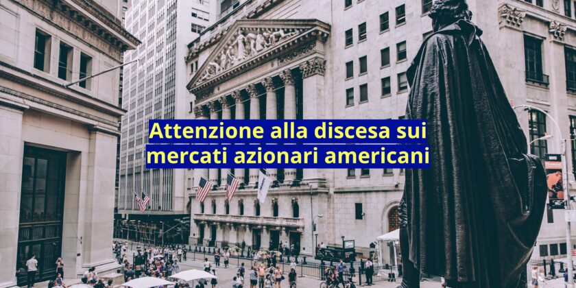 Per il Dow Jones un ribasso potrebbe essere alle porte