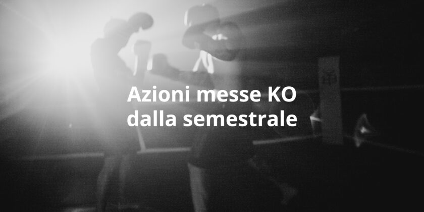 Le azioni Industrie De Nora hanno registrato il peggiore ribasso della loro storia