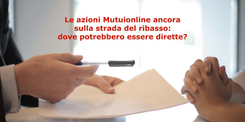 Su quali livelli le azioni Mutuionline potrebbero invertire al rialzo?