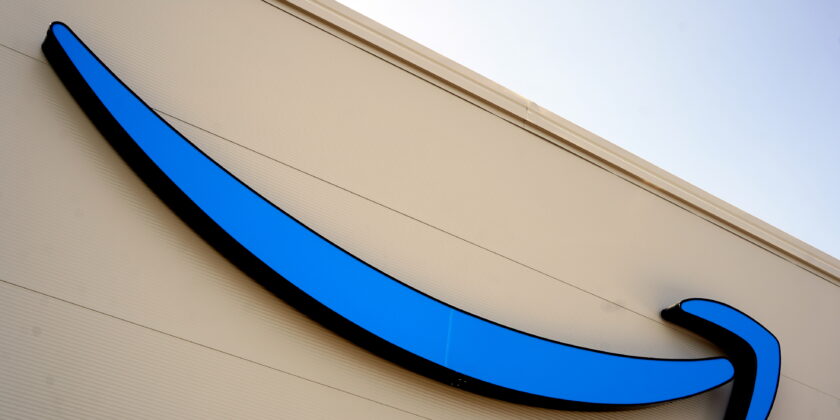 Amazon Logo-Foto da imagoeconomica