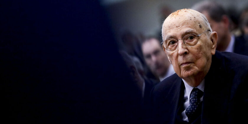 Giorgio Napolitano-Foto da imagoeconomica