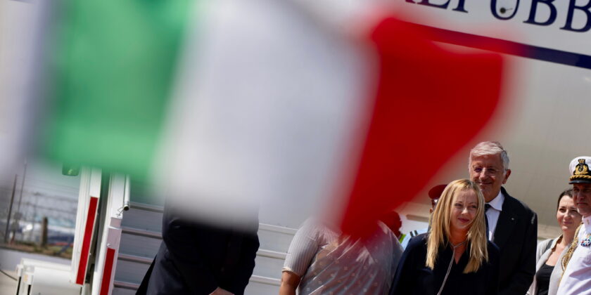 Il Governo studia la riforma delle pensioni-Giorgia Meloni-Foto da imaegoconomica