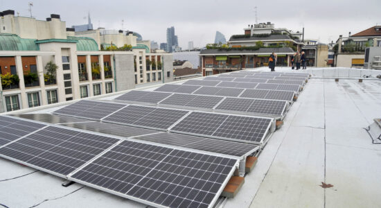 Impianto fotovoltaico-Foto da imagoeconomica