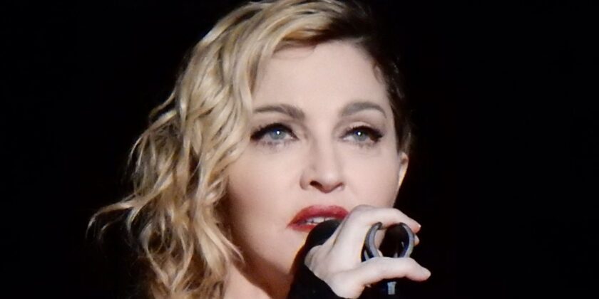 La cantante Madonna-Foto da wikipedia