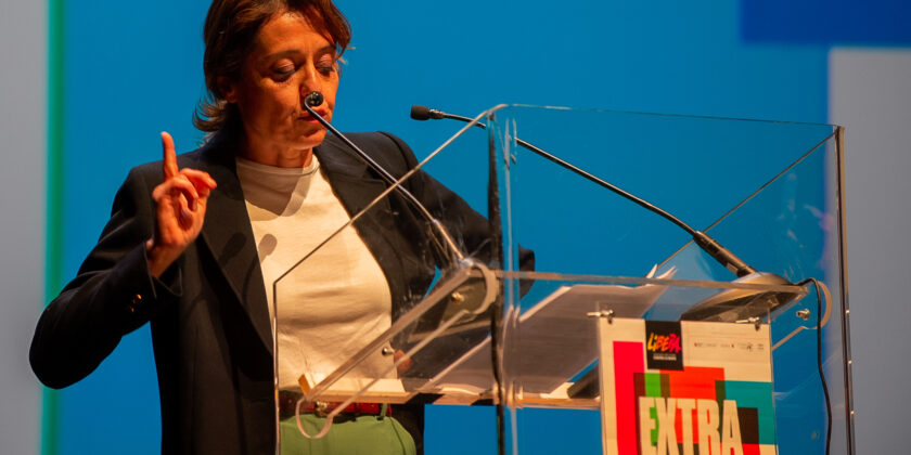 L'attrice Vanessa Scalera-Foto da imagoeconomica