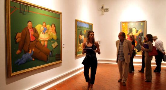 Le opere di Fernando Botero-Foto da imagoeconomica
