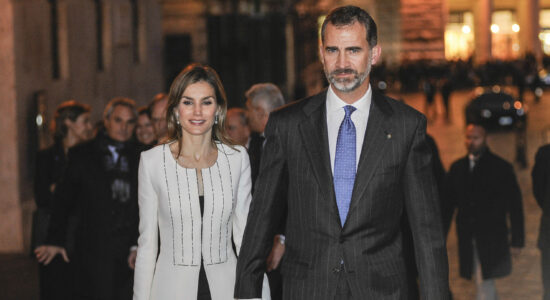 Letizia e Felipe di Spagna-Foto da imagoeconomica