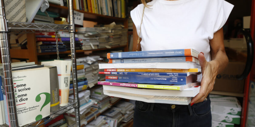 Libri-Foto da imagoeconomica