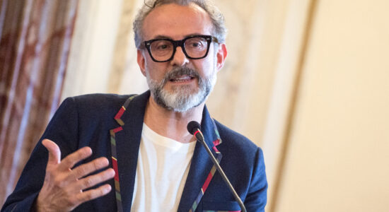 Lo chef Massimo Bottura-Foto da imagoeconomica