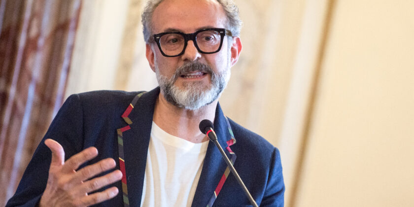 Lo chef Massimo Bottura-Foto da imagoeconomica