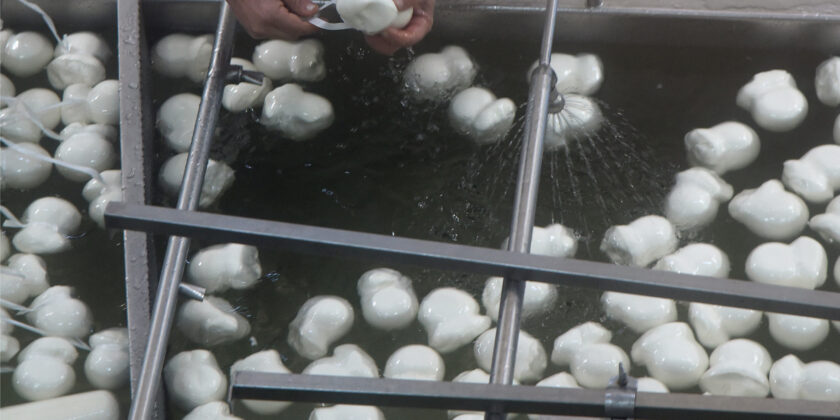 Mozzarella-Foto da imagoeconomica
