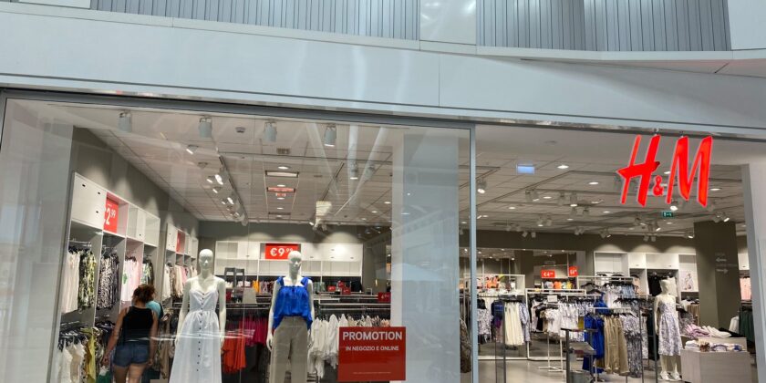 Negozio H&M Centro Commerciale Panorama Villorba-Foto da facebook