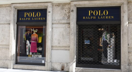 Negozio Ralph Lauren a Roma-Foto da imagoeconomica
