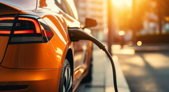 Ricarica auto elettrica-Foto da imagoeconomica