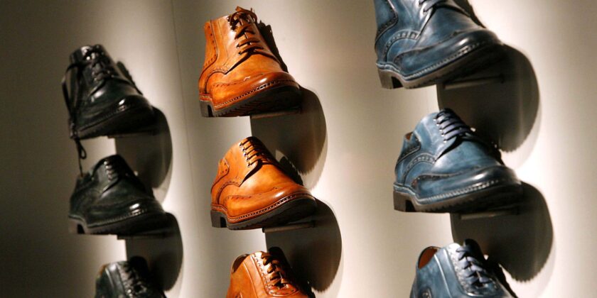 Scarpe uomo-Foto da imagoeconomica