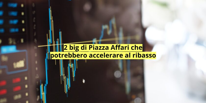 Campari e Telecom Italia hanno dato un brutto segnale ribassista