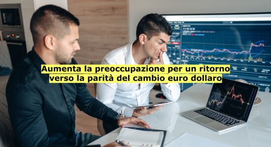 L'euro si indebolisce e il dollaro si rafforza, obiettivo la parità?