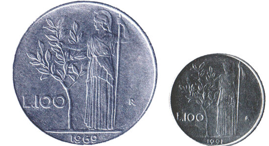 100 lire Minerva Autore Hari Seldon 84- Foto da wikipedia
