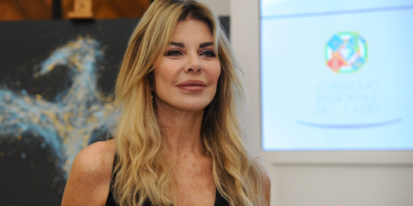 Alba Parietti-Foto da imagoeconomica