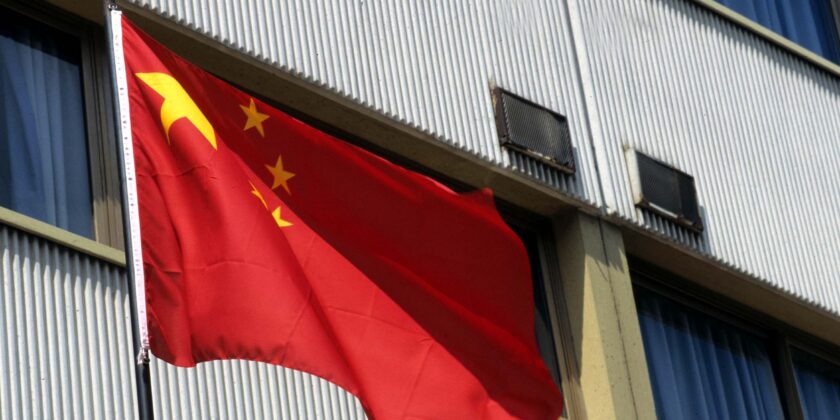 Bandiera della Cina-Foto da imagoeconomica