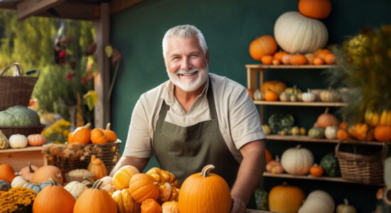 Festa della zucca in ottobre-Foto da imagoeconomica