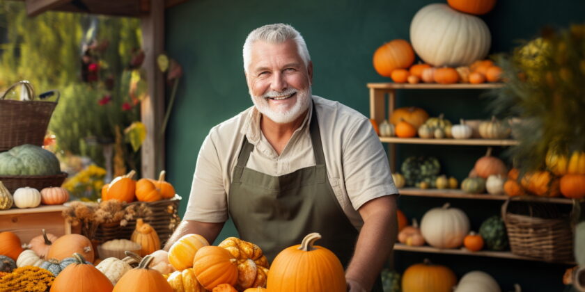Festa della zucca in ottobre-Foto da imagoeconomica