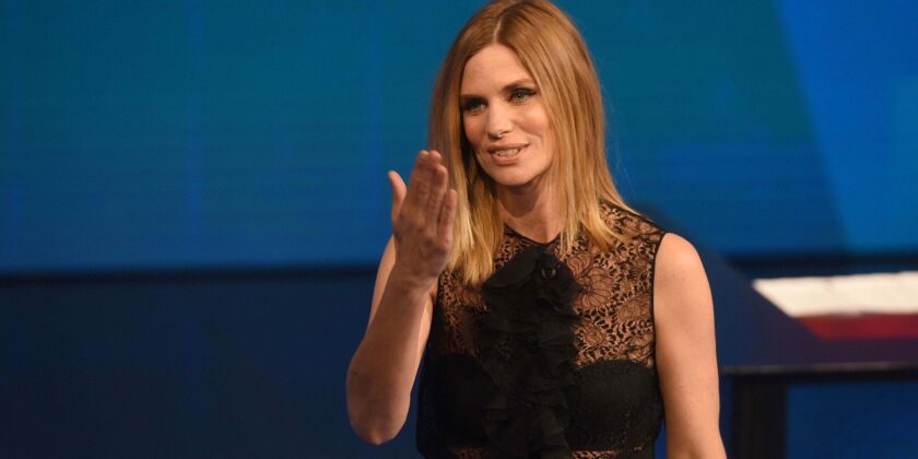 Filippa Lagerback-Foto da imagoeconomica