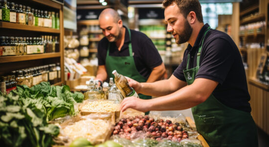 Frutta al supermercato-Foto da imagoeconomica